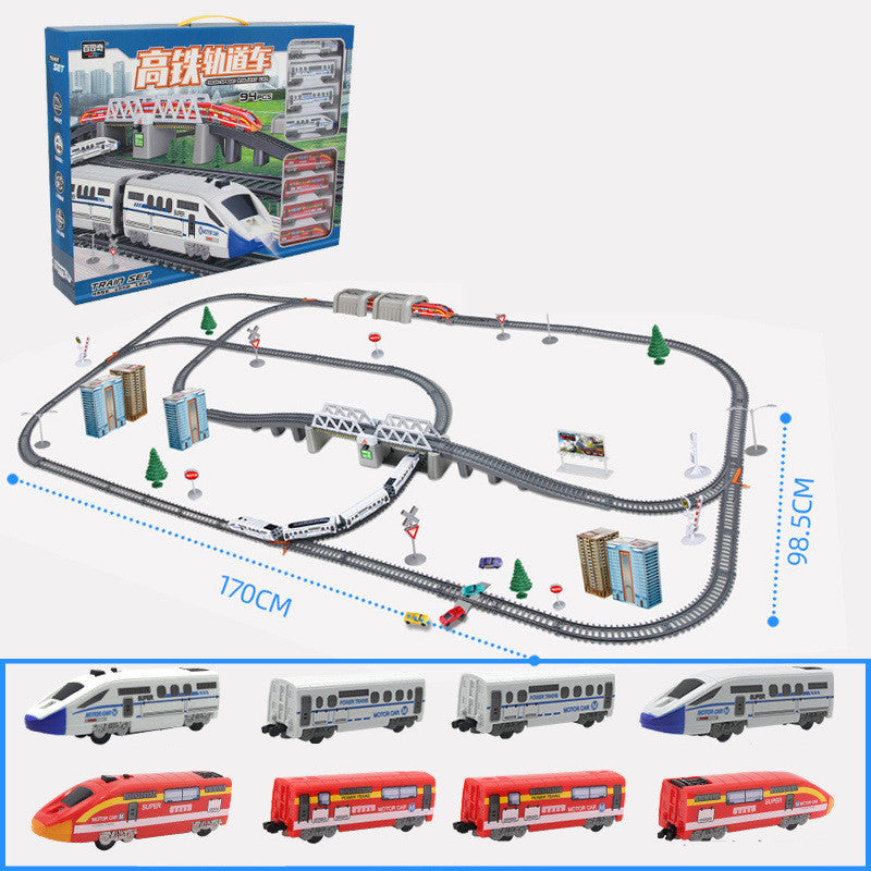 Electric Rail Train Set