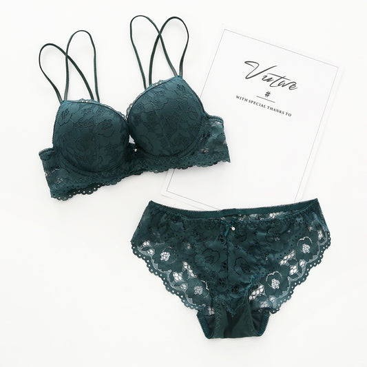 Lace underwear set