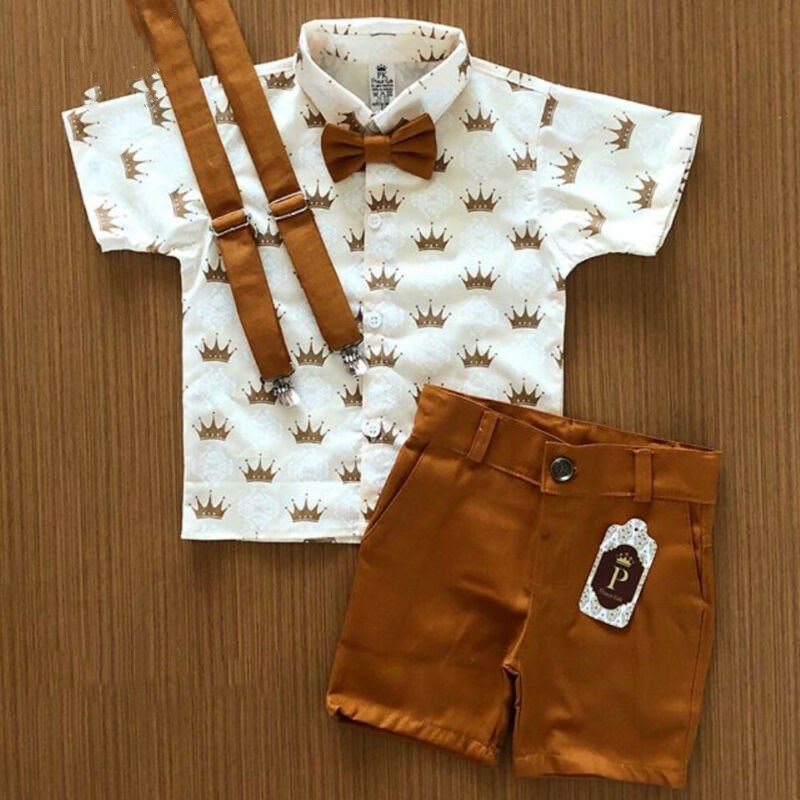 Boys T-shirt Shorts Kids Sets