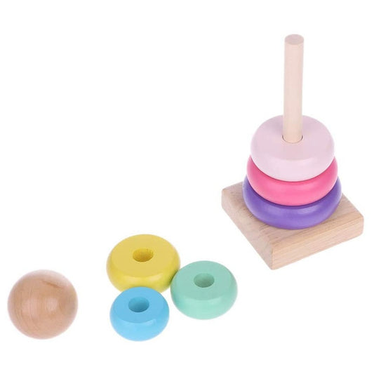 Rainbow Tower Building Toy