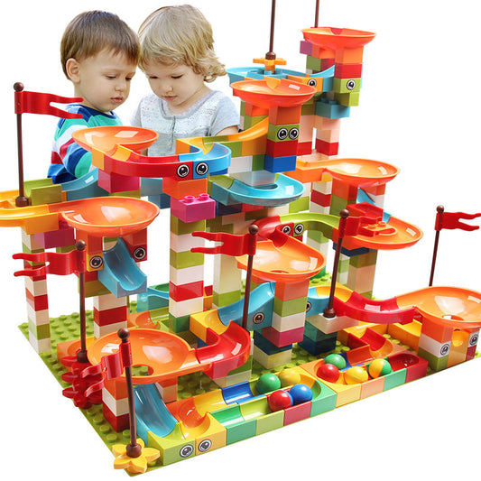 Assembling Ball Chute Building Toy