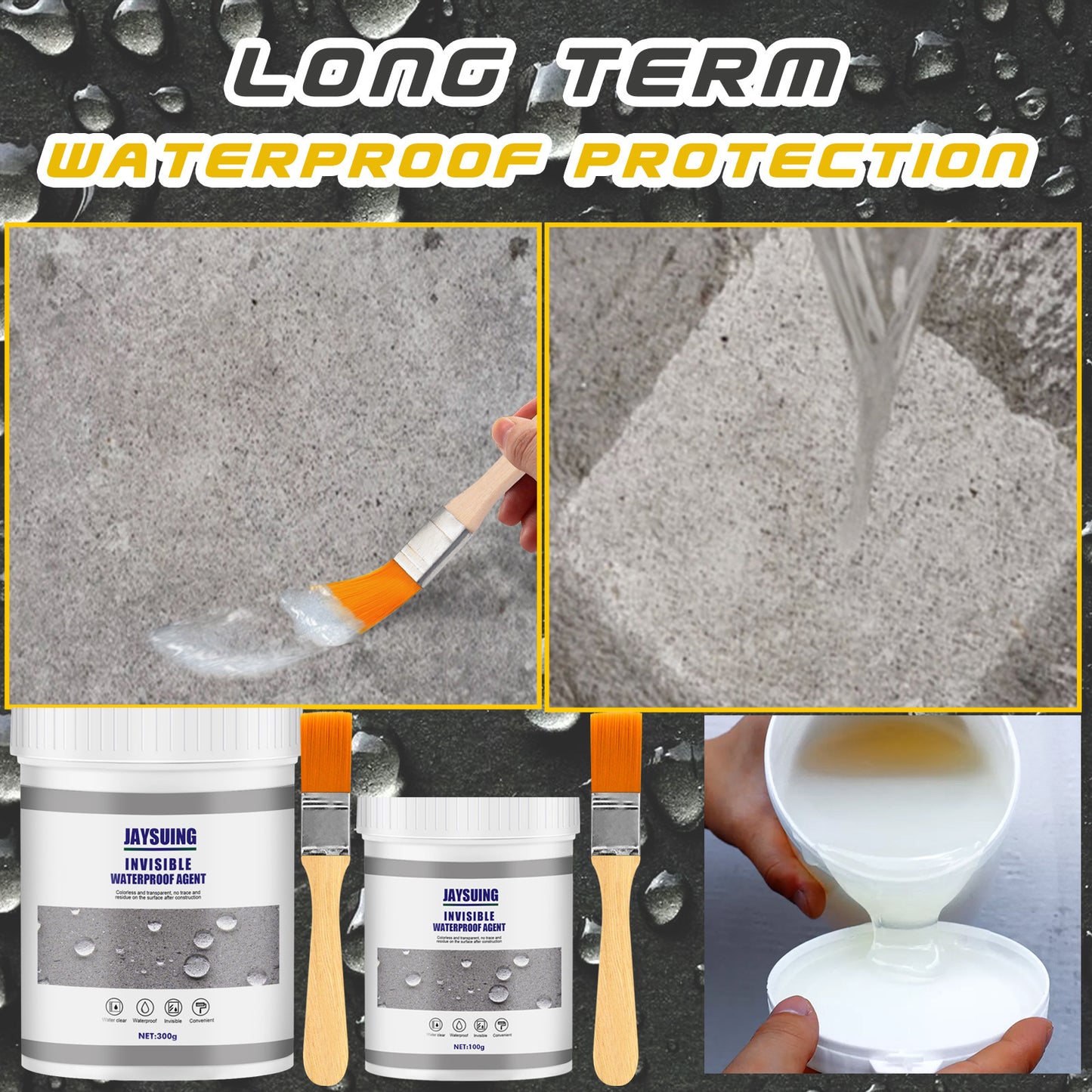 Waterproofing Adhesive For Bathroom, Kitchen, Exterior Wall, Tile Repair Coating, Waterproofing Adhesive