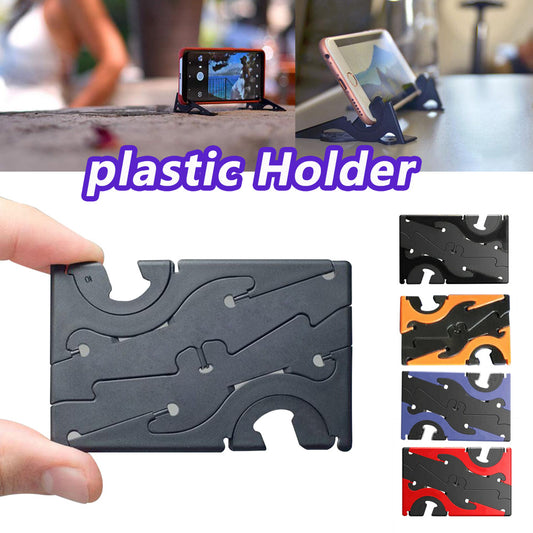 Foldable card holder