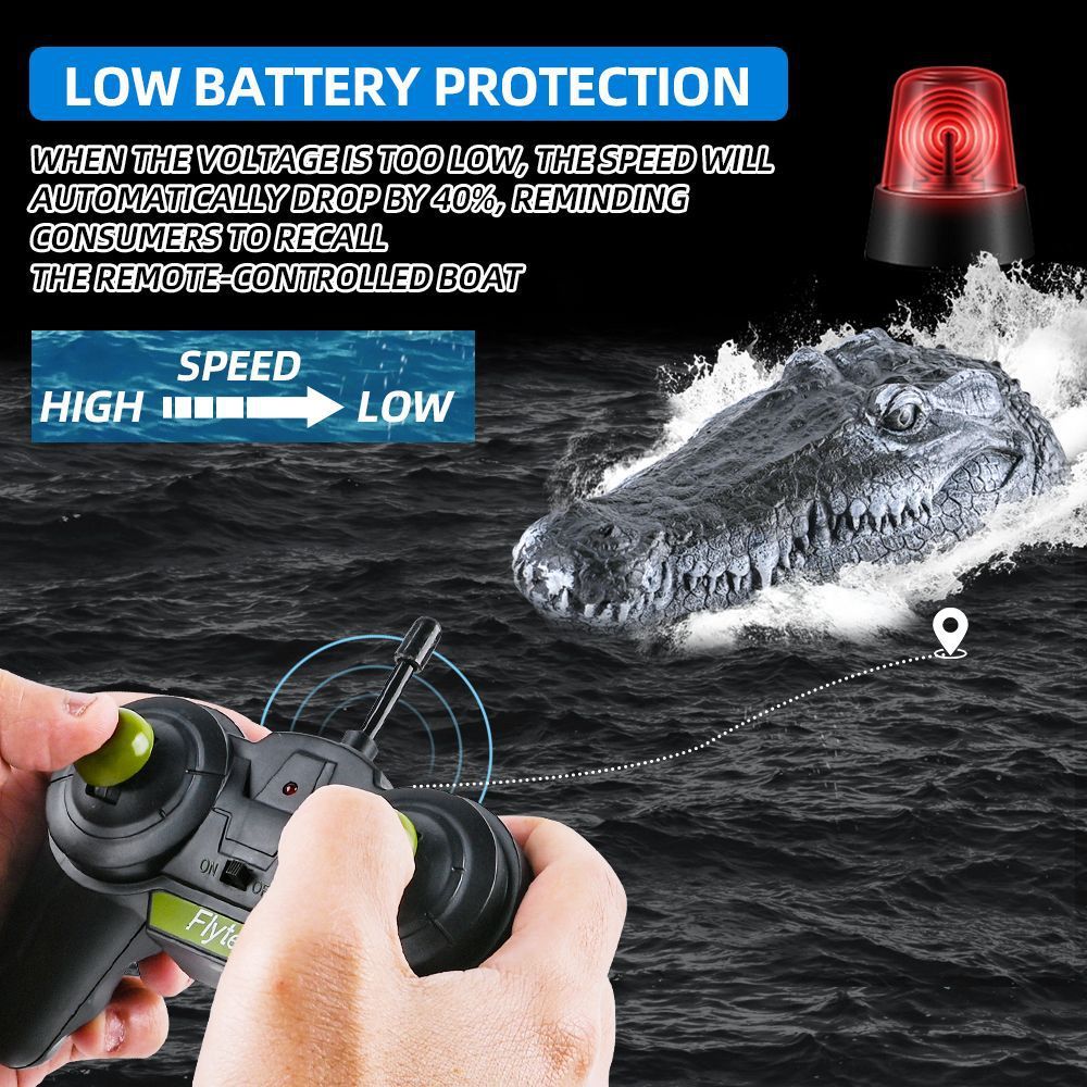 Simulated Crocodile Head Remote-control