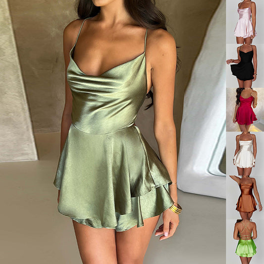 Satin Dress