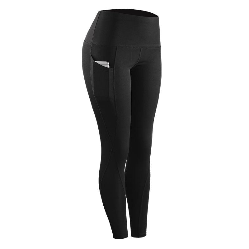 Stretch Sportswear Casual Leggings Pants with Pocket