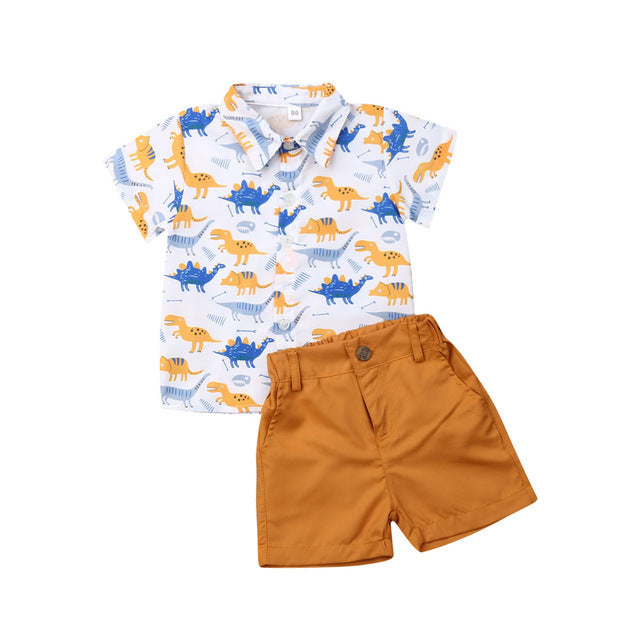 Boys T-shirt Shorts Kids Sets