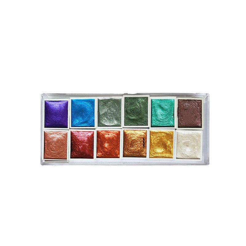 Solid Watercolor Subpackage Pigment