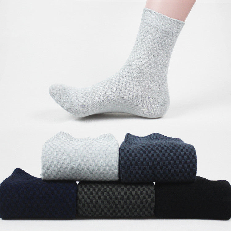 Bamboo fiber men's socks