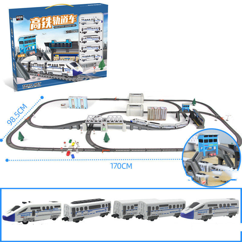 Electric Rail Train Set