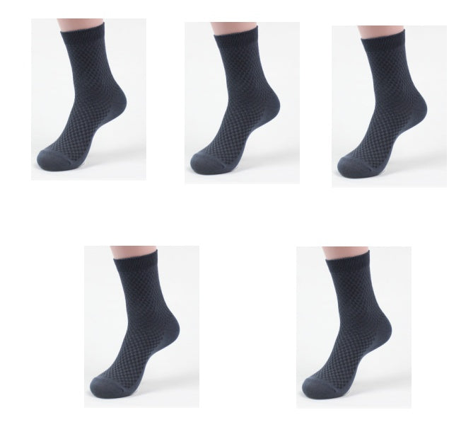 Bamboo fiber men's socks