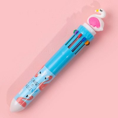 Cartoon Multicolor Press Ballpoint Pen