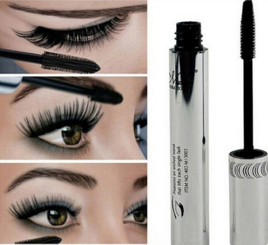 Long Curling Black Fiber Mascara