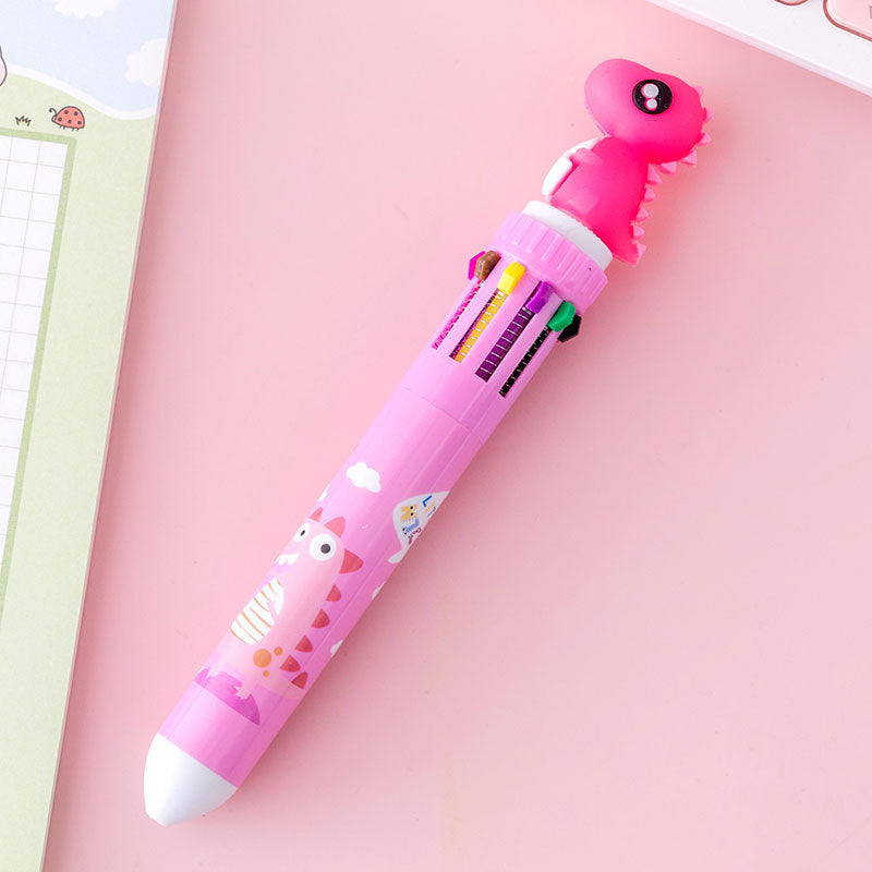 Cartoon Multicolor Press Ballpoint Pen