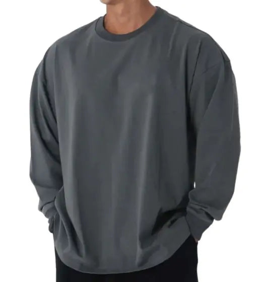 Men's Loose Fitting Long Sleeved