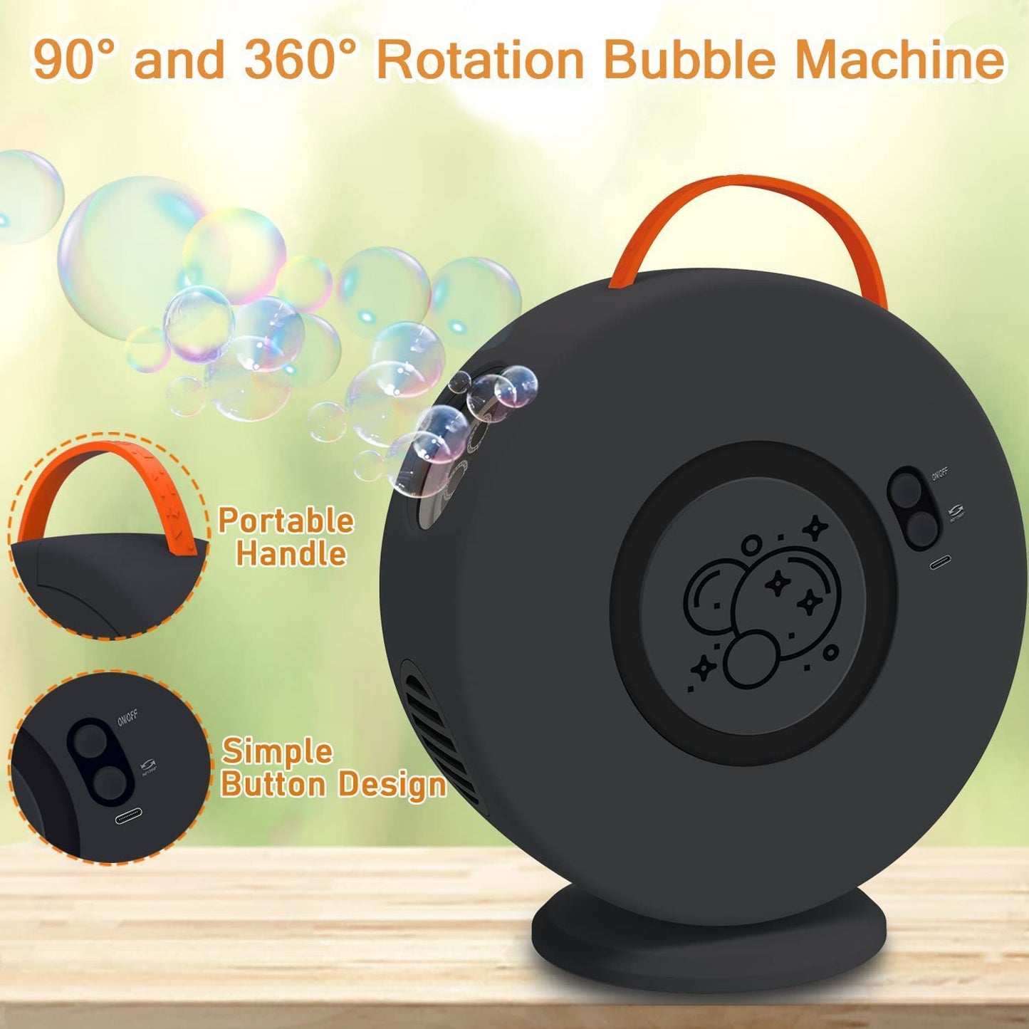 Electric Bubble Machine